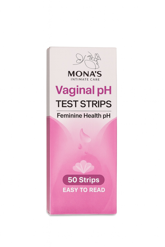 Mona’s Intimate Care Vaginal pH Test Strips (50 Strips)
